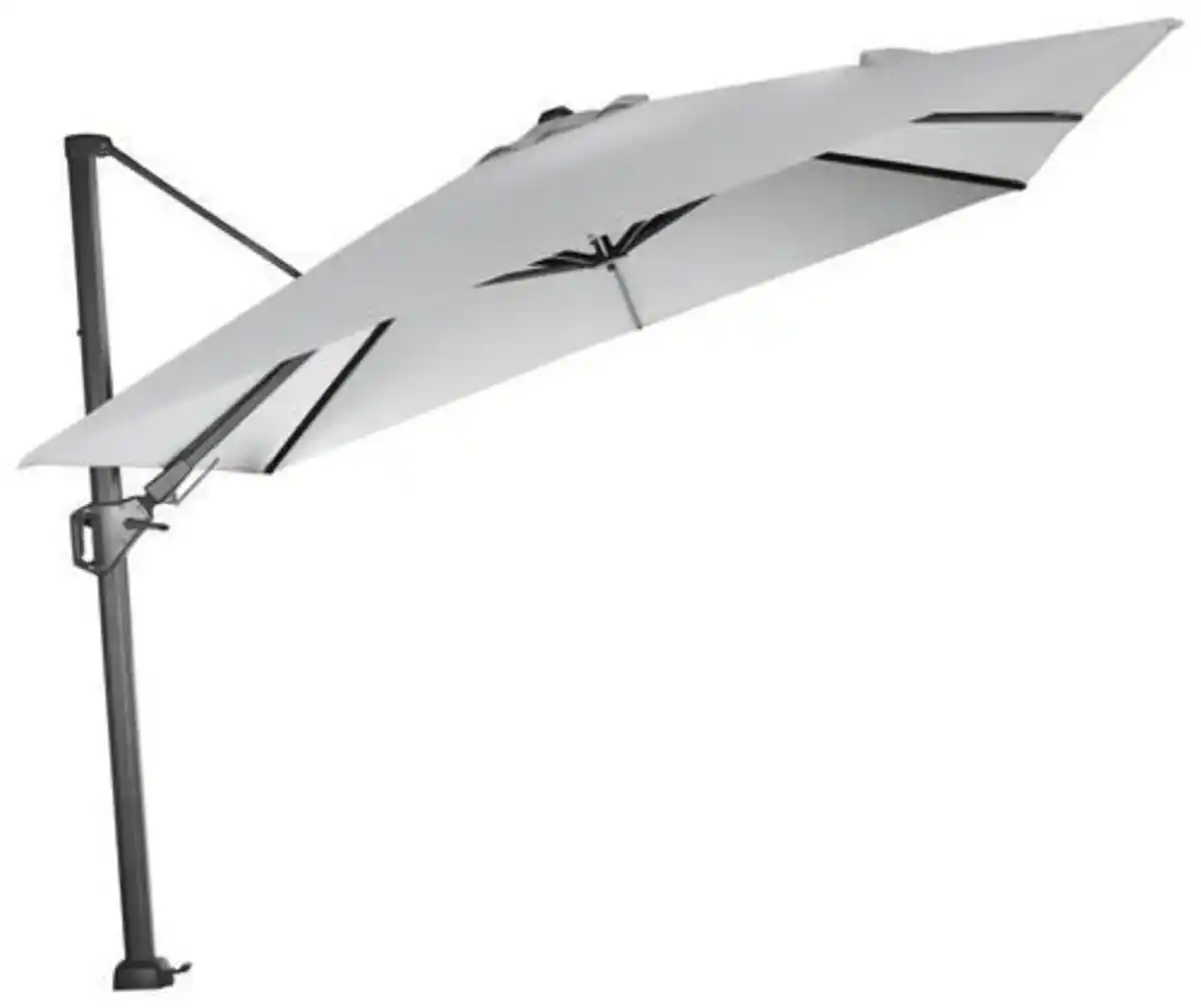 Bild 1 von Ampelschirm Sunset 300x300 cm 360° drehbar Anthrazit/Grau, Anthrazit, Grau