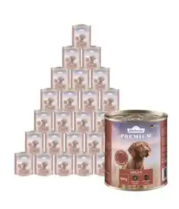 Dehner Premium Nassfutter für Hunde Adult