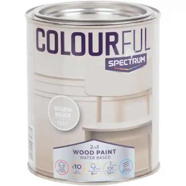 Bild 1 von Spectrum Colourful 2-in-1 Möbelfarbe Beige