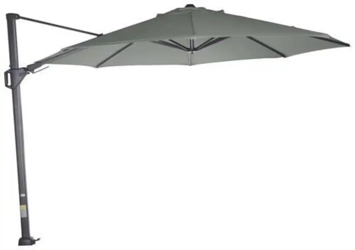 Bild 1 von Ampelschirm Sunset N+ Ø 350 H: 252 cm Anthrazit/Olivgrün, Anthrazit, Olivgrün