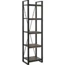Bild 1 von Xxxl Regal, Braun, Holz, Mangoholz, massiv, 5 Fächer, 55x200x40 cm, Wohnzimmer, Regale, Bücherregale