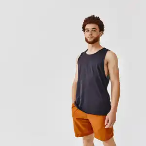KALENJI Lauf-Tanktop Herren atmungsaktiv - Dry schwarz