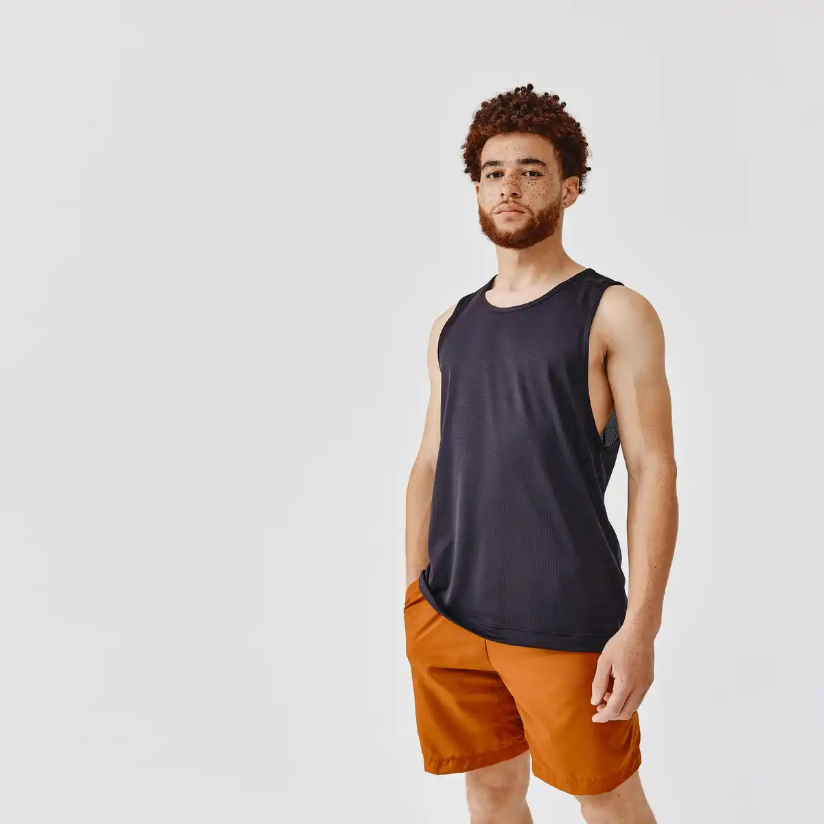 Bild 1 von KALENJI Lauf-Tanktop Herren atmungsaktiv - Dry schwarz