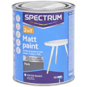 Spectrum 2-in-1 Acryllack Matt Rock