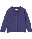 Bild 1 von Strickjacke mit Lochmuster, dunkelblau