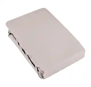 Spannbetttuch Basic Taupe ca. 180-200x200cm, Taupe