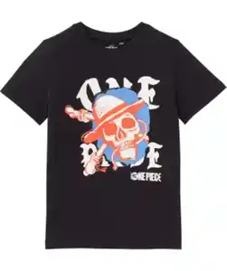 One Piece T-Shirt, schwarz