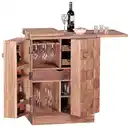 Bild 1 von Barschrank ca. 64x91 cm Akazie massiv, Akaziefarben