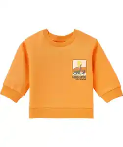 Sweatshirt Dino, hellorange