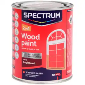 Spectrum 2-in-1 Holzlack Seidenglanz Englischrot
