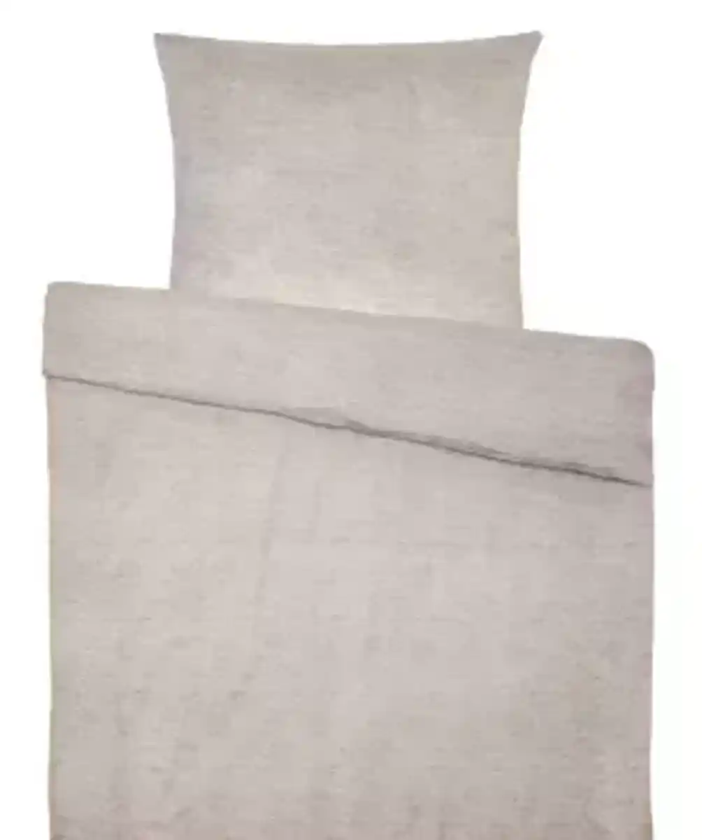 Bild 1 von Polycotton-Bettwäsche, hellgrau melange