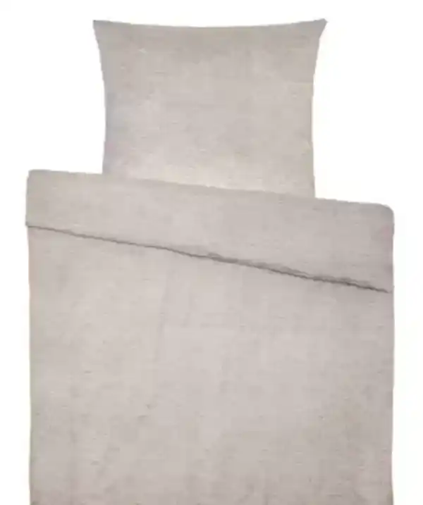 Bild 1 von Polycotton-Bettwäsche, hellgrau melange