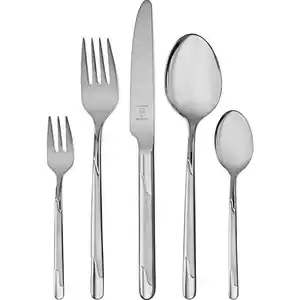 Justinus Besteckset Viva, Silber, Metall, 60-teilig, Essen & Trinken, Besteck, Besteck-Sets