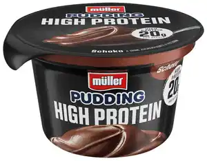 MÜLLER High Protein Pudding, 200-g-Becher