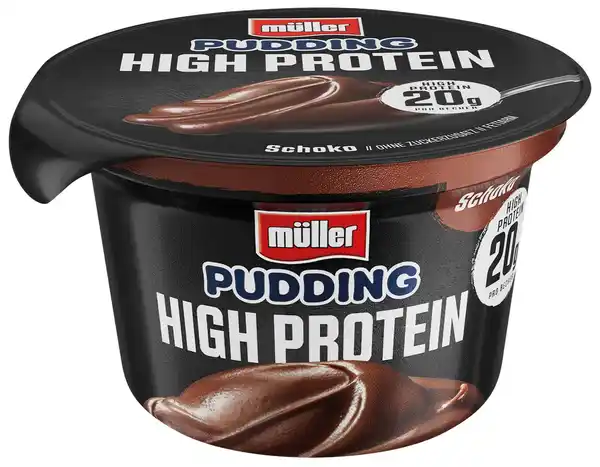 Bild 1 von MÜLLER High Protein Pudding, 200-g-Becher