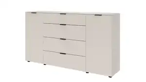 Sideboard mit 4 Schubladen beige 180 cm - LINZ