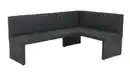 Bild 1 von Eckbank Vintage Anthrazit 200 cm x 140 cm Bank - MELANIE