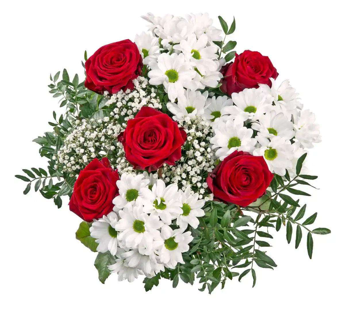 Bild 1 von Rosen-Chrysanthemenstrauß