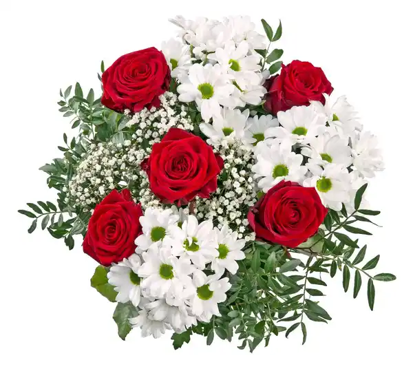 Bild 1 von Rosen-Chrysanthemenstrauß