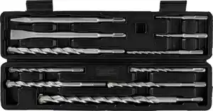 PARKSIDE® Hammerbohrer-Meißel-Set, 11-teilig