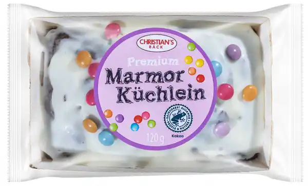 Bild 1 von CHRISTIAN'S BÄCK Marmorküchlein, 120-g-Stück