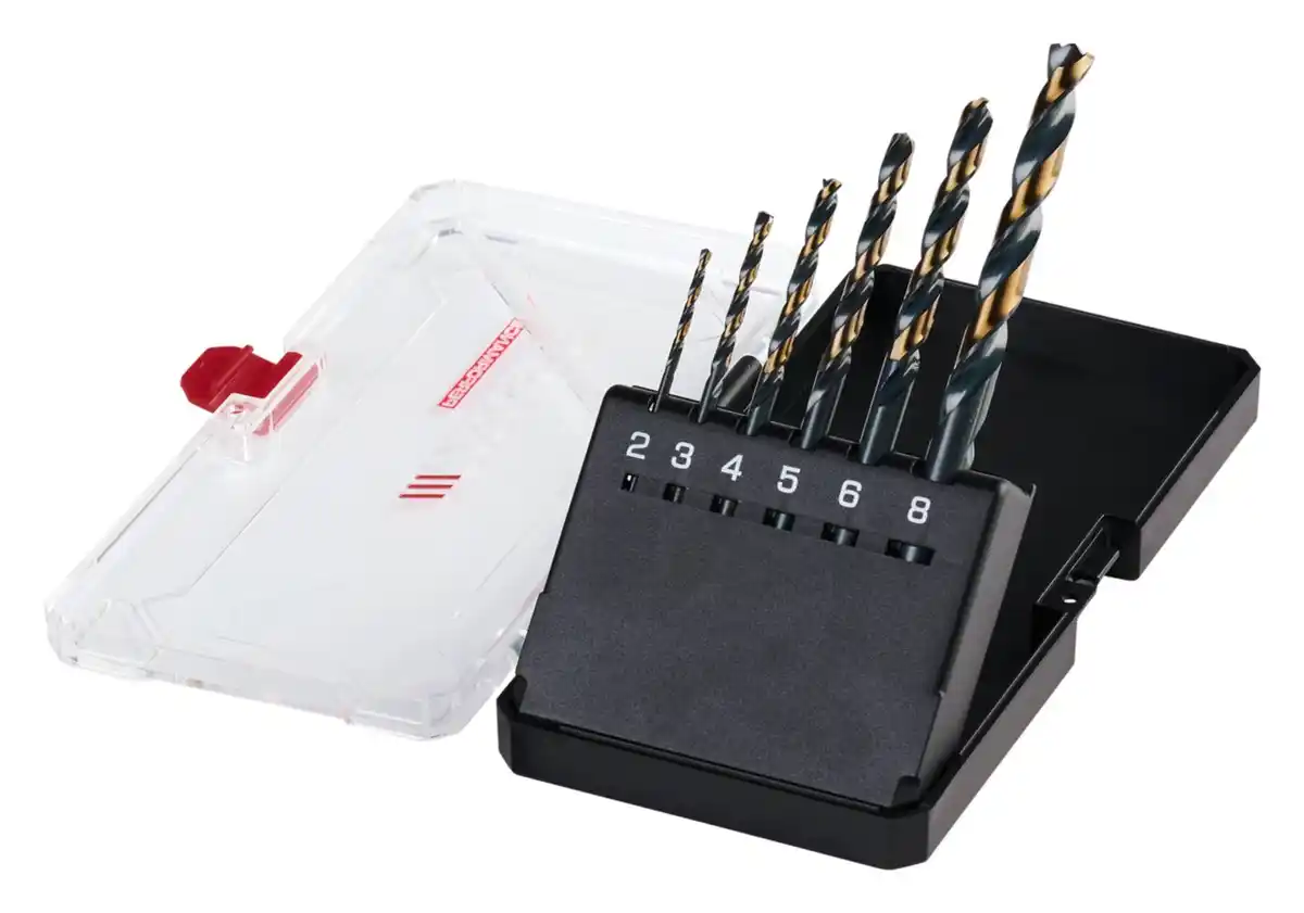 Bild 2 von PARKSIDE® PERFORMANCE Turbo-HSS-Bohrer-Set, 6-teilig