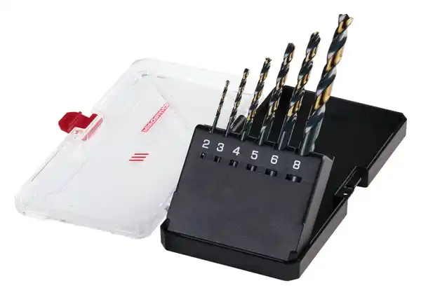 Bild 2 von PARKSIDE® PERFORMANCE Turbo-HSS-Bohrer-Set, 6-teilig