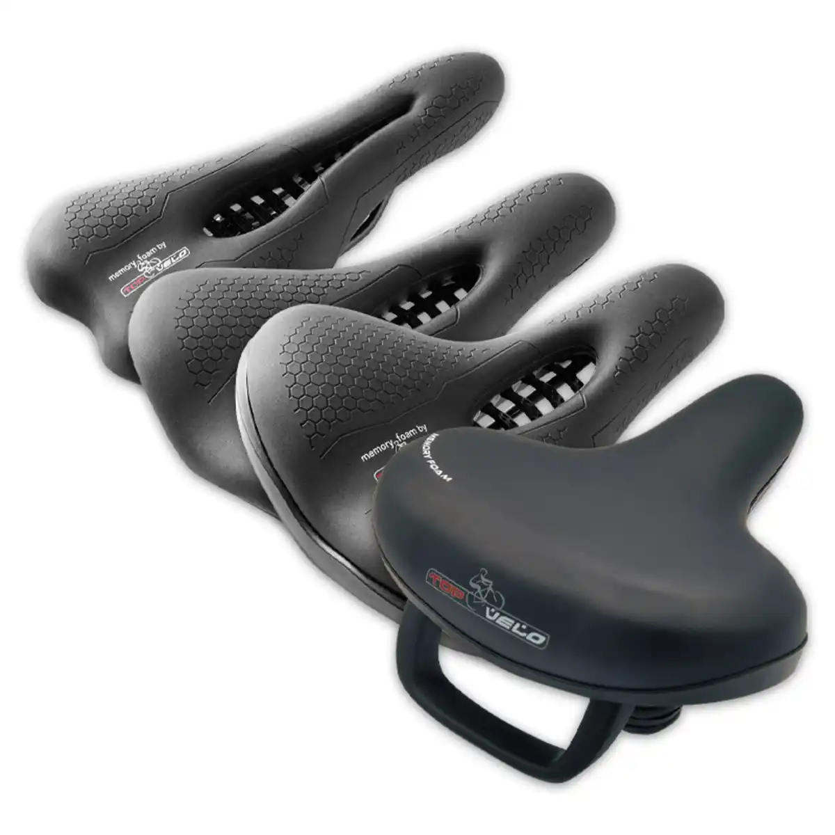 Bild 1 von Top Velo Fahrrad-Sattel mit Memory-Foam