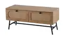 Bild 1 von TV - Lowboard Eiche Holzdekor - Rattan 100 cm - RATVAN