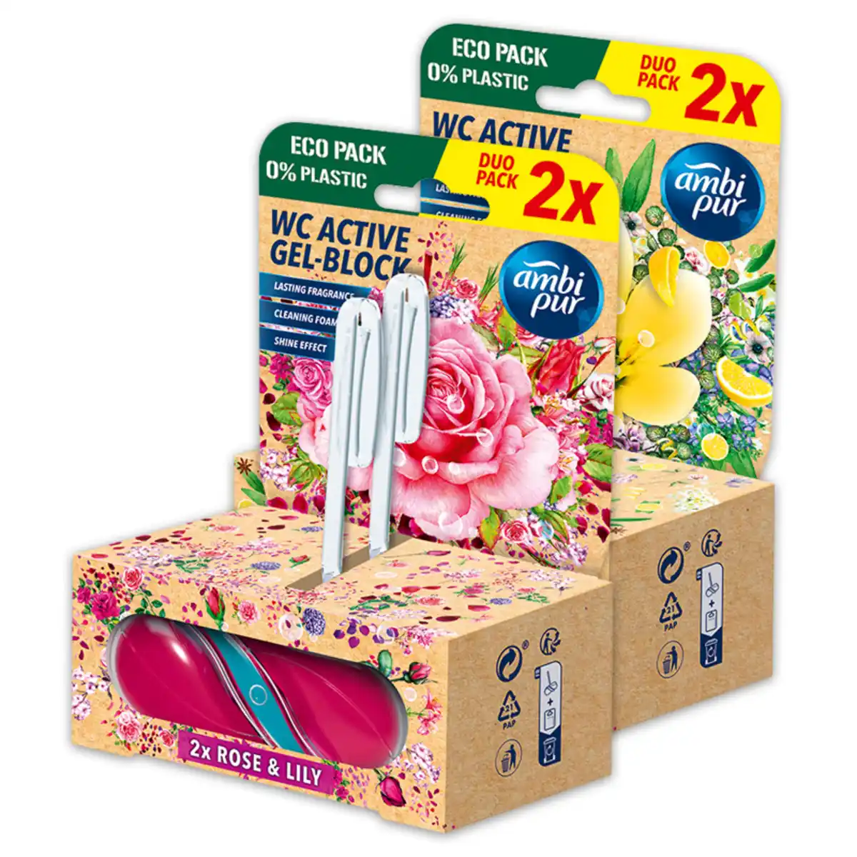 Bild 1 von Ambipur WC Active Gel-Block