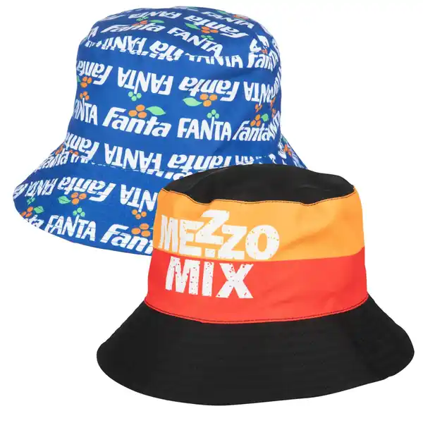 Bild 1 von Bucket Hat »Coca-Cola/Mezzo-Mix/Fanta«