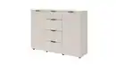 Bild 1 von Kommode mit 4 Schubladen beige 135 x 40 cm - LINZ