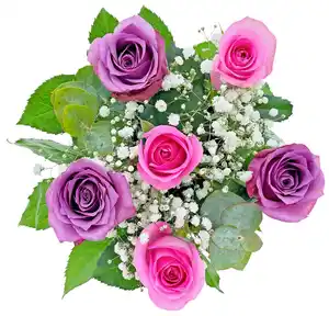 Rosen-Eukalyptusstrauß