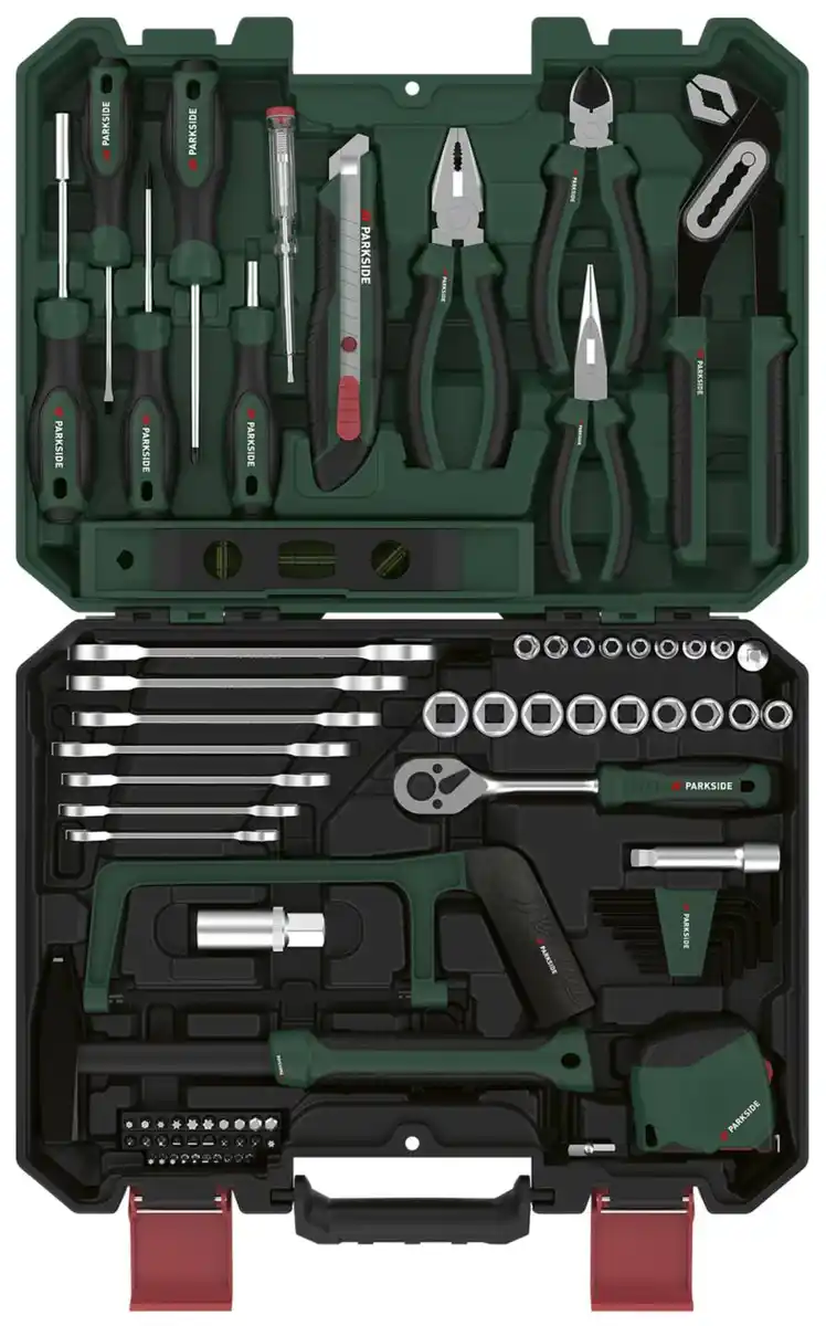 Bild 1 von PARKSIDE® Werkzeugkoffer 95-teilig, 95-teilig