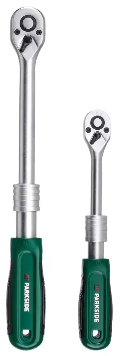 Bild 1 von PARKSIDE® Teleskopratschen-Set 1/4 und 3/8 Zoll, 2-teilig