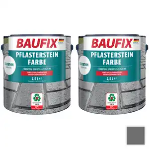 Pflasterstein-Farbe, Grau - 2er-Set
