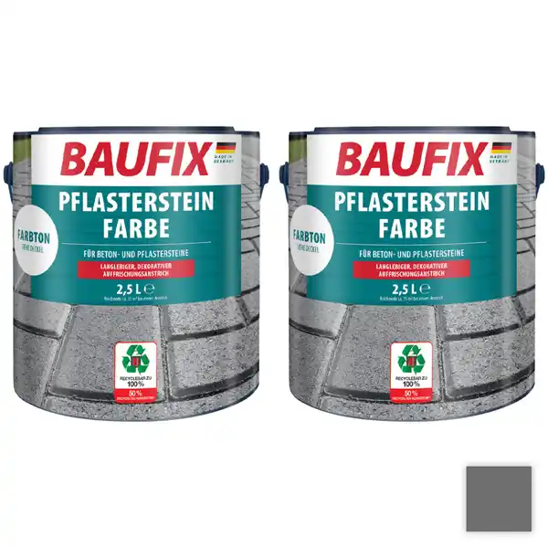 Bild 1 von Pflasterstein-Farbe, Grau - 2er-Set