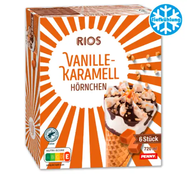 Bild 1 von RIOS Vanille-Karamell Hörnchen*