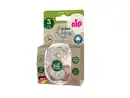 Bild 1 von nip®Schnuller My Butterfly Night Green Silikon Größe 3 (16-32 Monate), 2 Stk