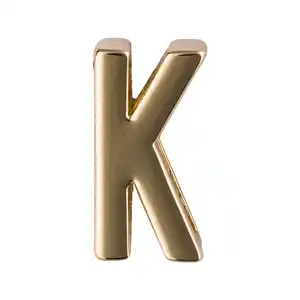 OHLALA! Golden Letter K für Personalize Cover&Sleeve, 1 Stk
