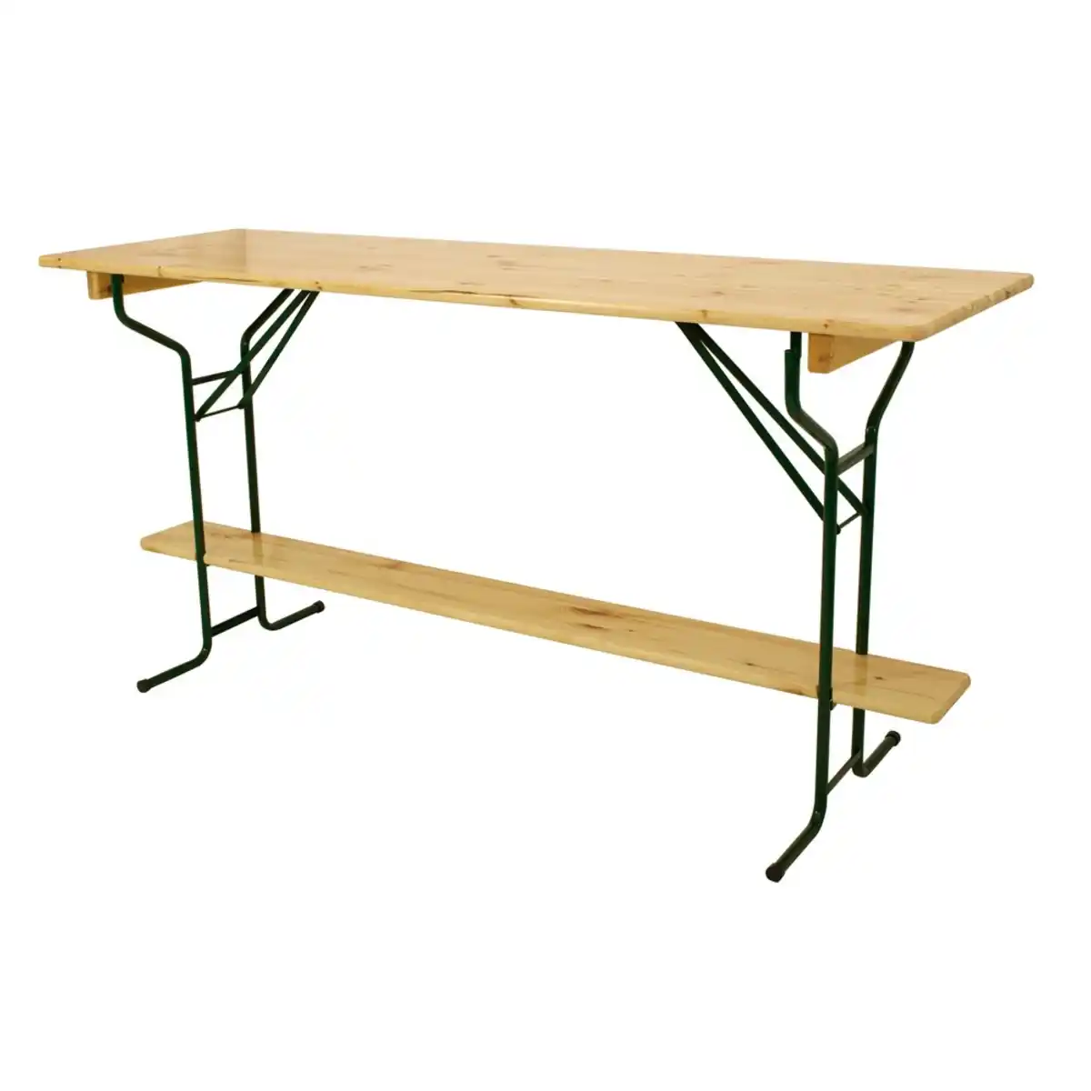 Bild 1 von Stehtisch 220 cm klappbar Massivholz lackiert