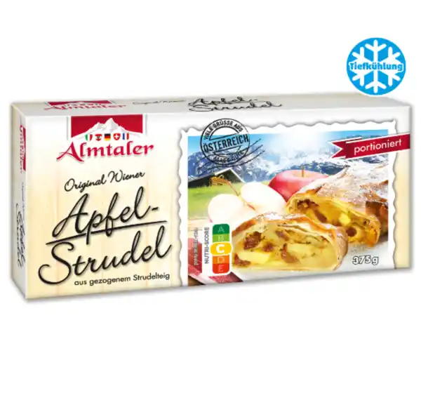 Bild 1 von ALMTALER Original Wiener Apfel-Strudel*