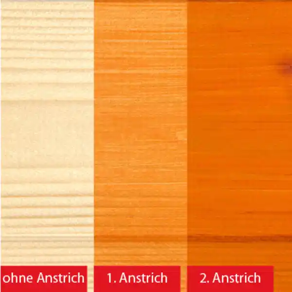 Bild 3 von Dekor-Langzeitlasur mahagoni 5 L 2er Set