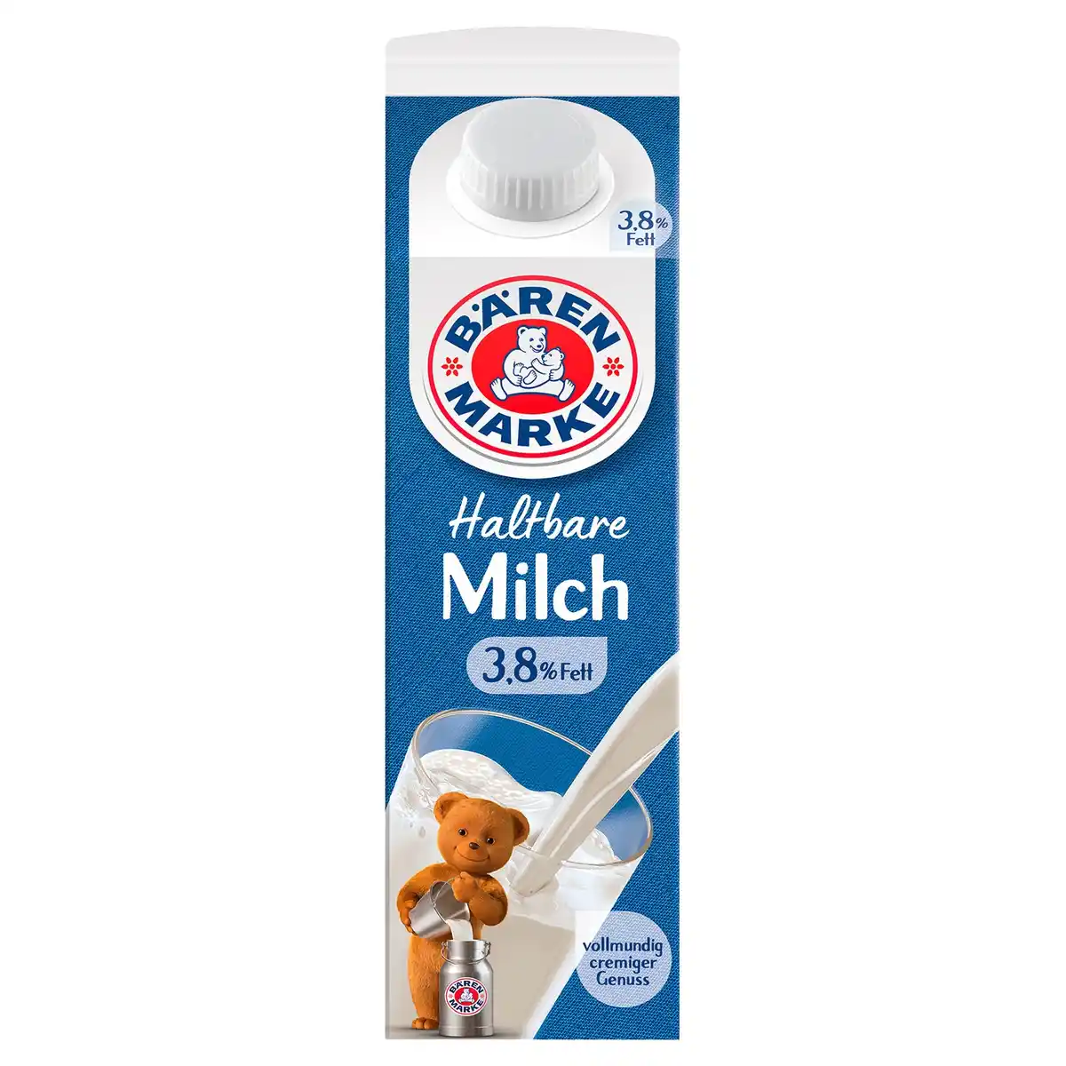 Bild 1 von BÄRENMARKE H-Milch 3,8 % 1 l