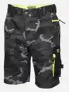 Bild 1 von Herren Arbeitsshorts mit Neondetails Grau