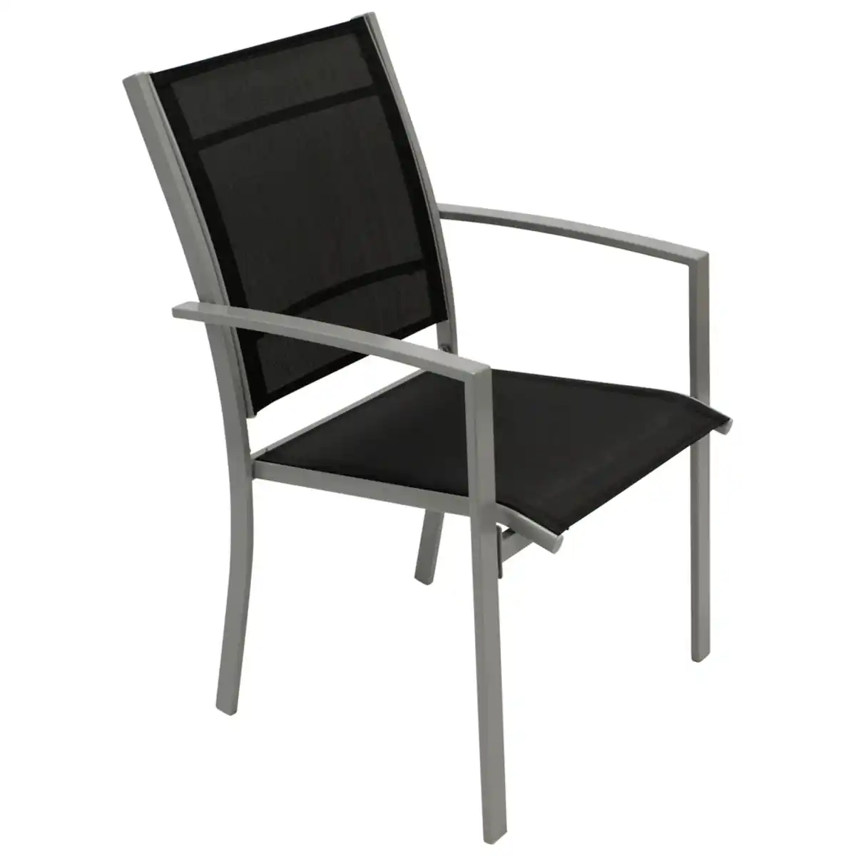 Bild 1 von Stapelsessel 4er Set Silber / Schwarz