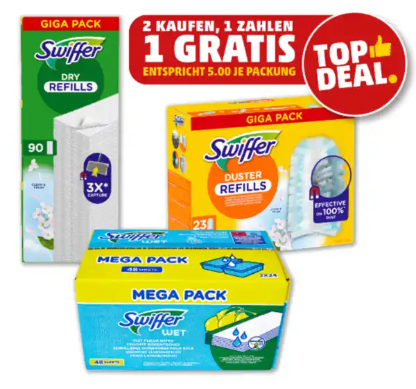 Bild 1 von SWIFFER Staub- oder Bodentücher*