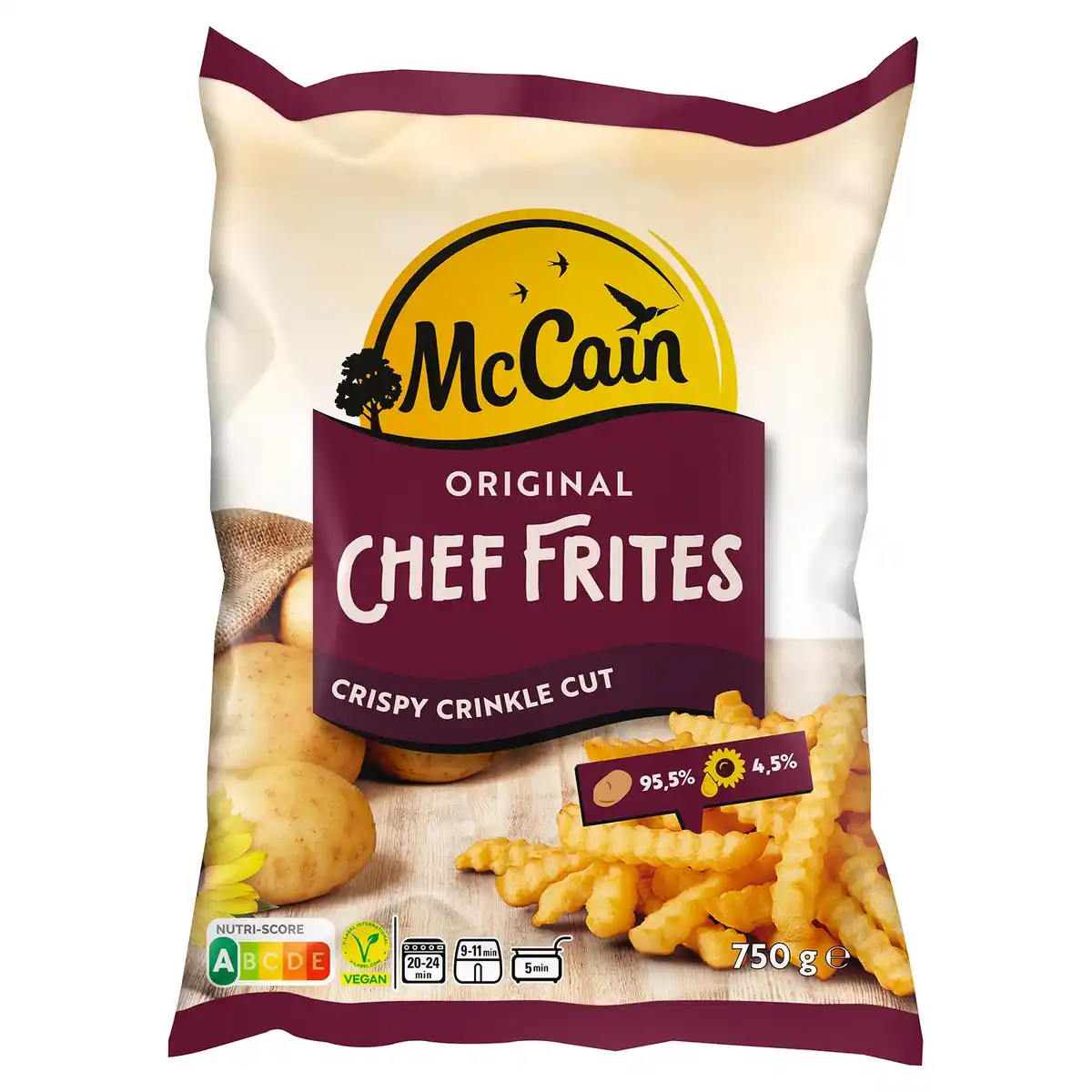 Bild 1 von MCCAIN Chef Frites 750 g