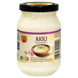 Spanische Mojo-Saucen 250 ml, Aioli klassisch