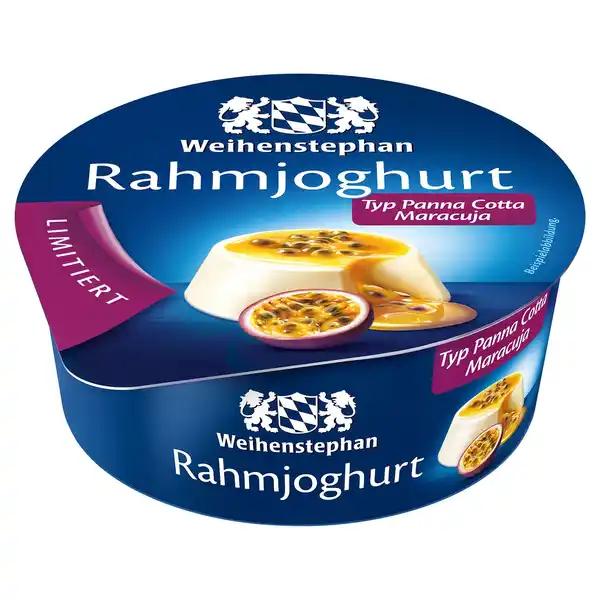 Bild 1 von WEIHENSTEPHAN Rahmjoghurt 150 g, Pfirsich-Maracuja